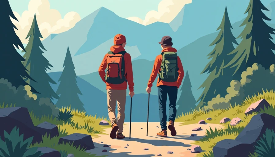 Illustration for should hiking pants be tight or loose