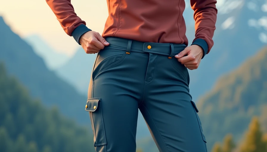 Visual context for should hiking pants be tight or loose
