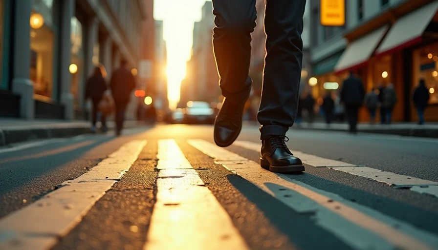 Illustration for pants walking