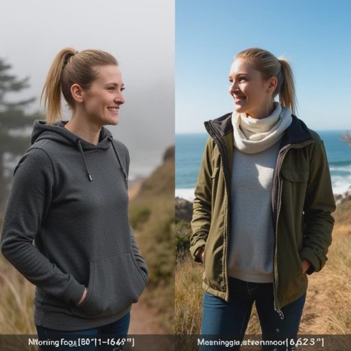 Coastal Layering: My Fog-to-Sun Outfit Formula