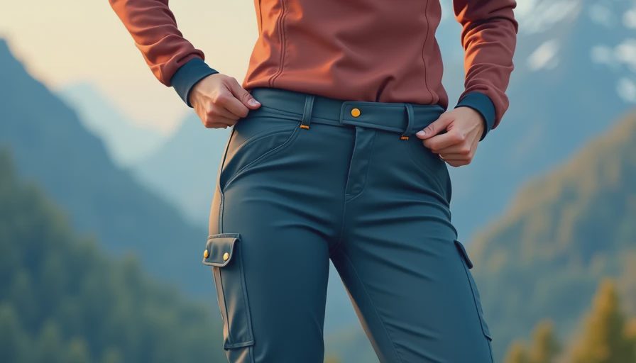Visual context for should hiking pants be tight or loose