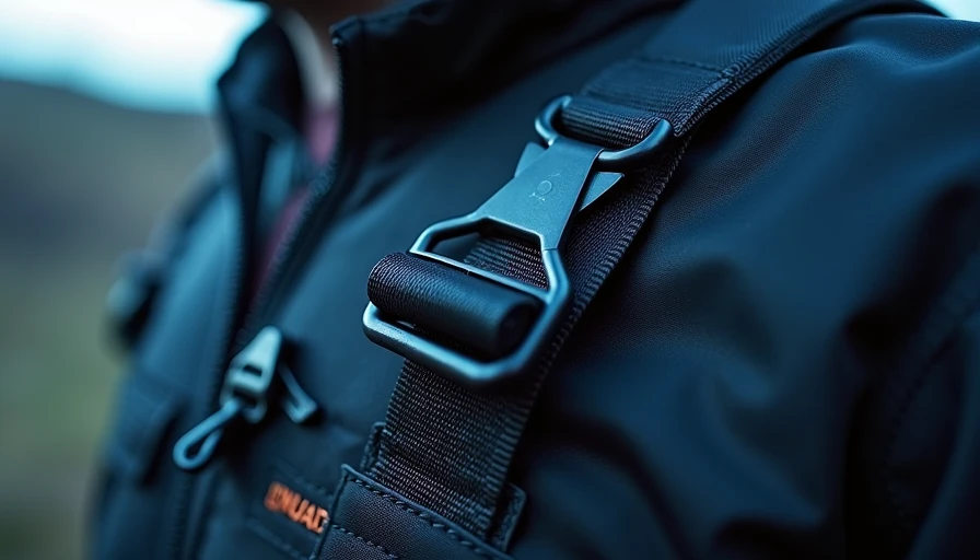 Illustration for ultralight backpack