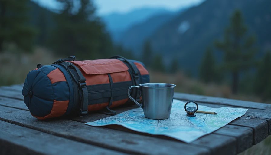 Visual context for ultralight backpack
