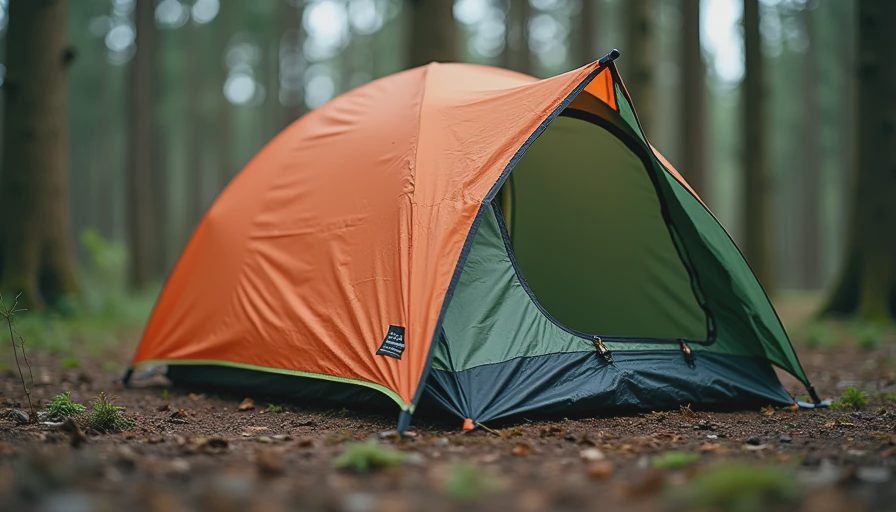 Illustration for ultralight backpacking gear list for beginners