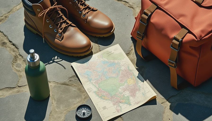 Illustration for what to wear for trekking