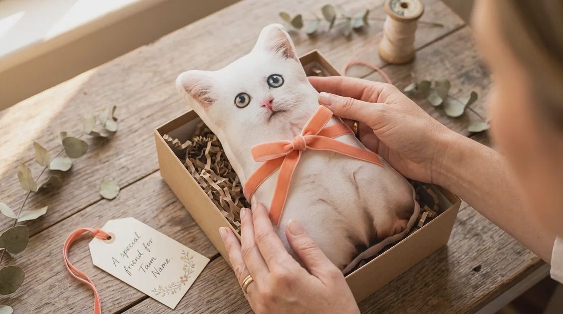 A well-lit, eye-level photo is the single biggest factor in how lifelike the final pillow looks. A well-lit, eye-level photo is the single biggest factor in how lifelike the final pillow looks.